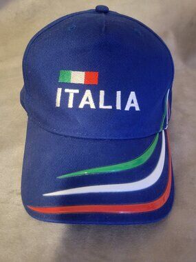 Italia Navy Blue Atlantis Hat Master Italia S.P.A. Adjustable